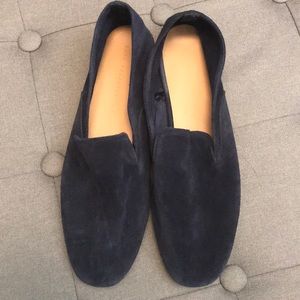 Zara suede loafers